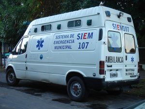 Municipalidad 107 - ambulancia