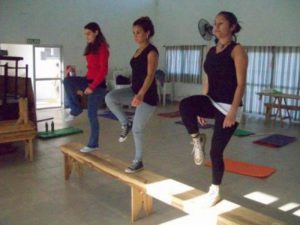 Gimnasia en el CIc de Bº Garetto