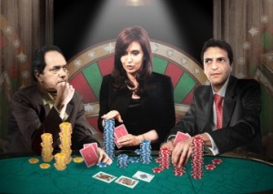 Poker - Cristina - Massa y Scioli