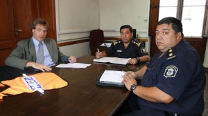Mateucci y los jefes policiales