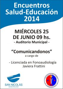 Realidad24 - Encuentros de Salud invitacion 2014