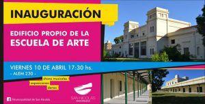 inauguracion escuela de arte