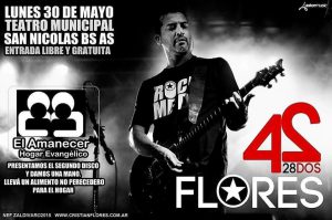 flores afiche