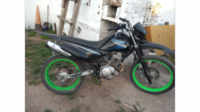 moto robada+